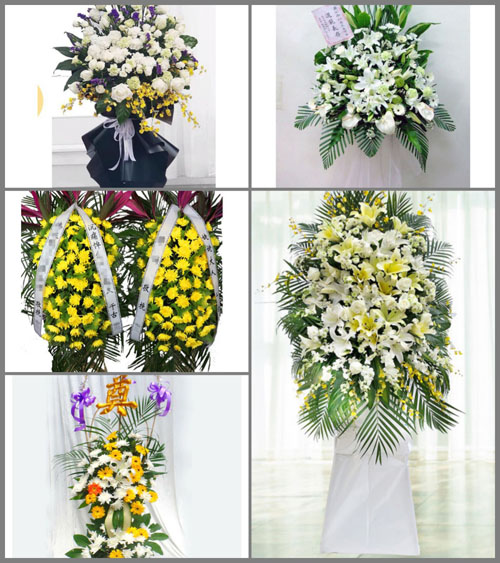 福建三明沙县大洛镇罗坑源村白事花篮预定